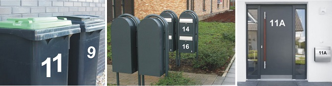 Gedwongen Kluisje Schipbreuk Huisnummerstickers voor brievenbus kopen? - Yourmailbox